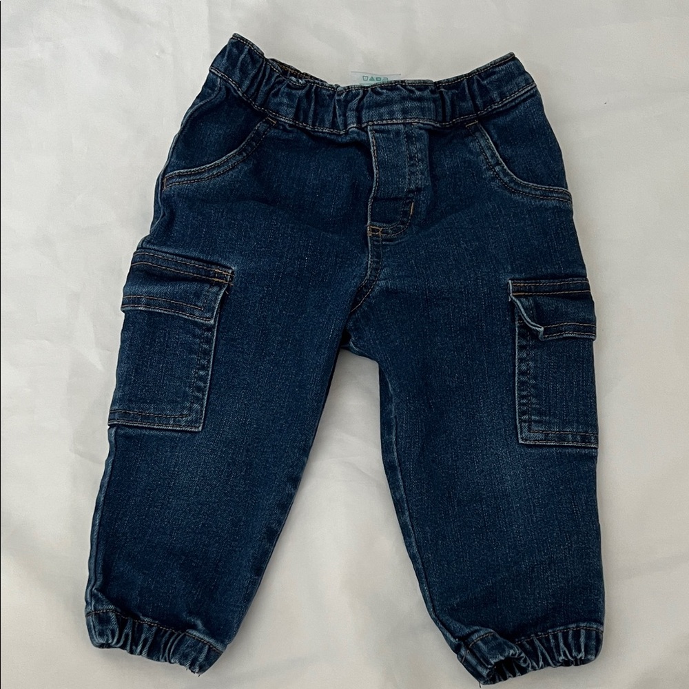 “Bundle 10/$13” Garanimals 18M Dark Blue Kids Baby pocket Jeans